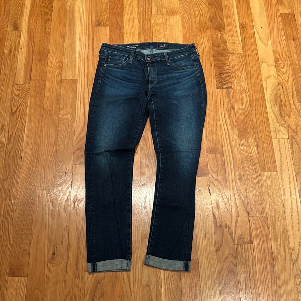 AG mid rise jeans